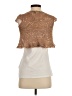 BCBGMAXAZRIA 100% Merino Tan Sleeveless Top Size S - photo 2