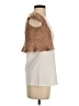 BCBGMAXAZRIA 100% Merino Tan Sleeveless Top Size S - photo 4