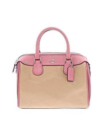 Coach Factory Leather Satchel (view 1)