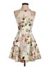 Speechless Floral Ivory Cocktail Dress Size 5 - photo 1