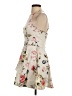 Speechless Floral Ivory Cocktail Dress Size 5 - photo 5