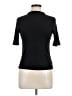Tahari Black Short Sleeve Turtleneck Size L - photo 1