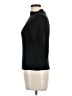 Tahari Black Short Sleeve Turtleneck Size L - photo 5