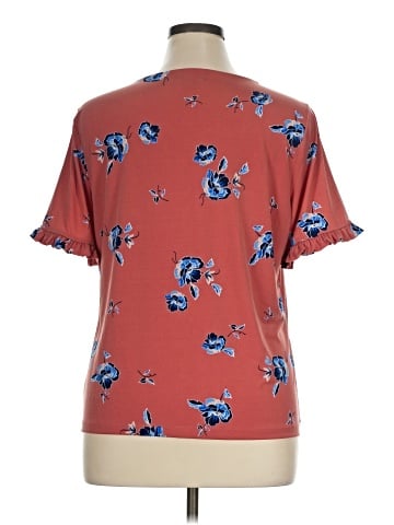 Liz Claiborne Career Short Sleeve T-Shirt (view 2)