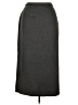 Working Classics Solid Gray Casual Skirt Size 14 - photo 2