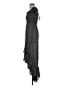 Mi ami 100% Polyester Polka Dots Black Casual Dress Size XS - photo 5