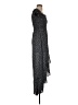 Mi ami 100% Polyester Polka Dots Black Casual Dress Size XS - photo 4