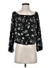 Forever 21 Black 3/4 Sleeve Blouse Size S - photo 1