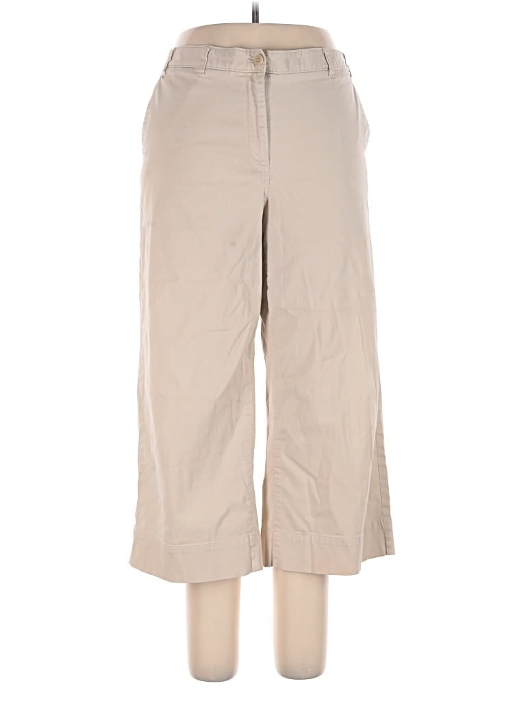 Pre-owned Talbots Khaki Pant In Tan
