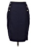 Anne Klein Solid Blue Formal Skirt Size 2 - photo 1