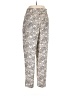 Stella Nova Animal Print Ivory Silk Pants Size EU 38 / US 8 - photo 2