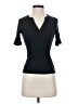 Esprit Black Short Sleeve Turtleneck Size XS - photo 1