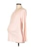Hatch Pink Long Sleeve Blouse Size XL Maternity (4) - photo 1