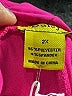 Daisy Solid Pink Cocktail Dress Size 2X - photo 7