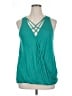 24/7 Maurices Teal Tank Top Size 16 (1) - photo 1