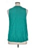 24/7 Maurices Teal Tank Top Size 16 (1) - photo 2