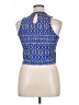 Decree Blue Sleeveless Blouse Size XL - photo 2