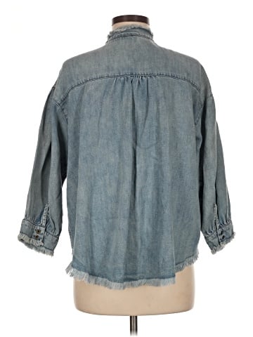 Holding Horses 3/4 Sleeve Button-Down Shirt (view 2)