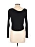 LE BOP Black Long Sleeve Top Size L - photo 2