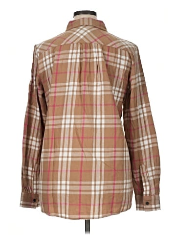 Lands' End Long Sleeve Button-Down Shirt (view 2)