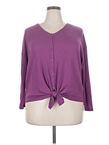 Style&Co Long Sleeve Blouse (view 1)