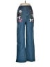 Princess Highway Floral Blue Jeans Size 8 - photo 1