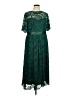 Unbranded 100% Polyester Green Cocktail Dress Size XL - photo 1