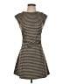 Cider 100% Polyester Houndstooth Brown Casual Dress Size XS - photo 1