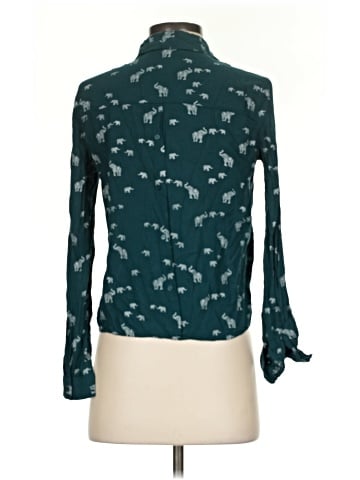 Pull&Bear Long Sleeve Blouse (view 2)
