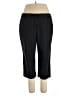 Worthington Stripes Black Dress Pants Size 18 - photo 1