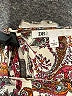 DR2 100% Polyester Paisley Brown Short Sleeve Blouse Size S - photo 7