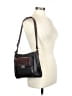 Brighton 100% Leather Black Brown Leather Crossbody Bag One size - photo 2