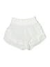 Lululemon Athletica Solid White Athletic Shorts Size 4 - photo 1