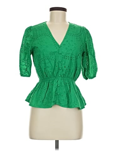 Indigo Rose 3/4 Sleeve T-Shirt (view 1)