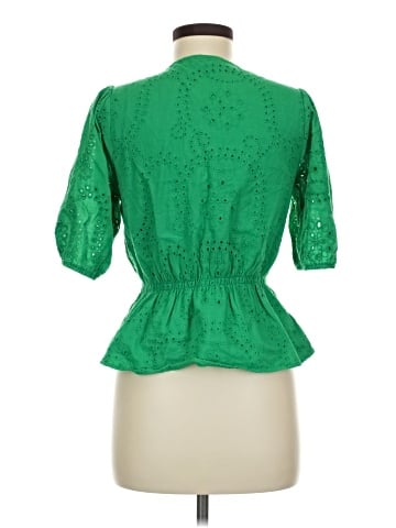 Indigo Rose 3/4 Sleeve T-Shirt (view 2)
