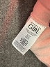 Athleta Orange Pink Turtleneck Sweater Size 14 - photo 4
