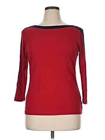Chaps 3/4 Sleeve T-Shirt (view 1)