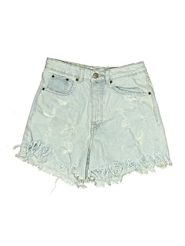Trafaluc by Zara Denim Shorts (view 1)