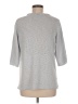 River Gray 3/4 Sleeve Button-Down Shirt Size M - photo 2