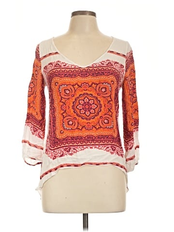 Renee C. 3/4 Sleeve Blouse (view 1)
