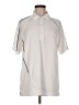 Page & Tuttle 100% Polyester Ivory Short Sleeve Blouse Size M - photo 1