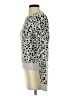 Arden B. Animal Print Silver Pullover Sweater Size S (estimated) - photo 5