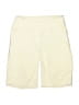 Alia Solid Ivory Athletic Shorts Size 8 - photo 1