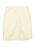 Alia Solid Ivory Athletic Shorts Size 8 - photo 2