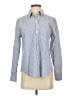 Old Navy 100% Cotton Stripes Blue Long Sleeve Button-Down Shirt Size S - photo 1