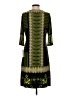 Forever Graphic Green Casual Dress Size S - photo 2