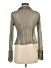 JS Collections Silver Long Sleeve Button-Down Shirt Size 6 - photo 2
