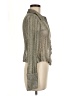 JS Collections Silver Long Sleeve Button-Down Shirt Size 6 - photo 4