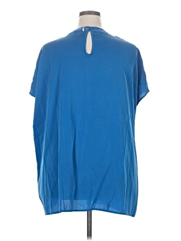 BLOOMCHIC Short Sleeve Blouse (view 2)