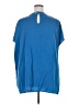 BLOOMCHIC 100% Polyester Blue Short Sleeve Blouse Size 26 - photo 2